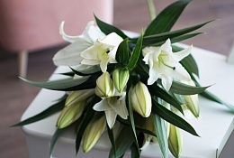 Букет из 7 лилий